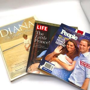 Diana (The Peoples Princess) Hardback Reader’s Digest + Magazines Lot
